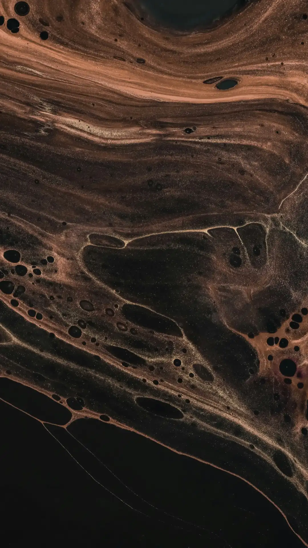 Textured earth tones